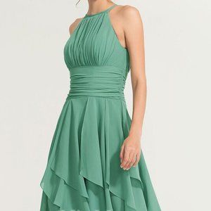JJ's House Special Occasion Size 10 Sage Green Women's Dress